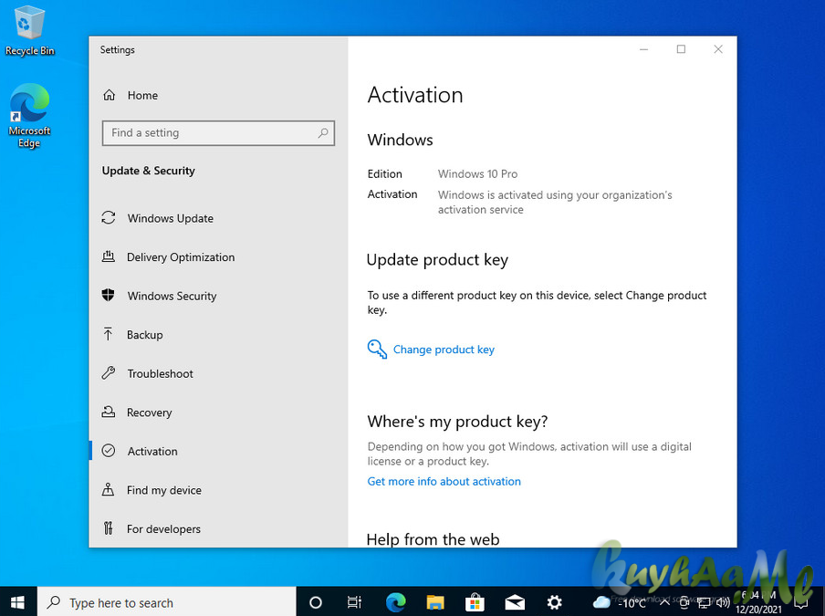 Windows 10 Pro 21H2 incl Office 2021 Full