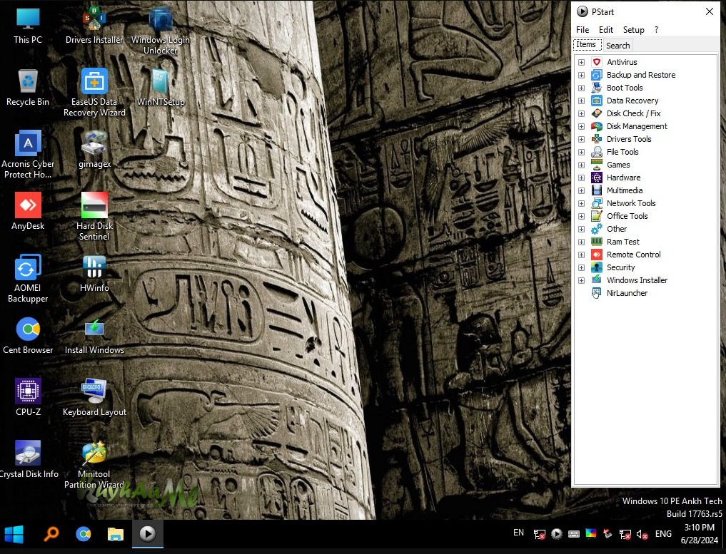 Windows 10/11 PE AnkhTech 15.0 ISO