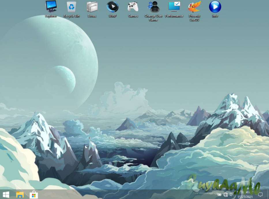 Windows 10 Pro 21H2 Phoenix LiteOS Full