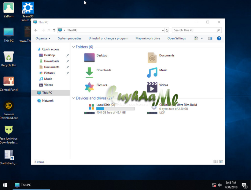 Windows 10 PRO RS4 x64 Ultra Slim Build