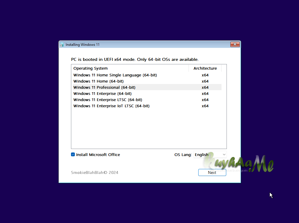 Windows 11 25H2 Included Office 2024 Full August 2026