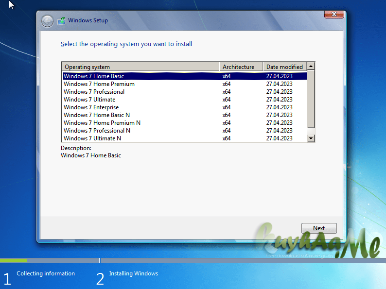 Windows 7 SP1 AIO x64 November 2023 Full
