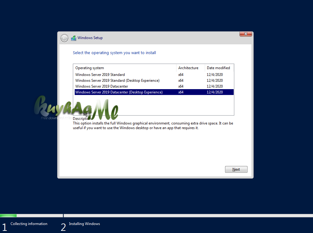 Windows Server 2019 Version 1809 Terbaru