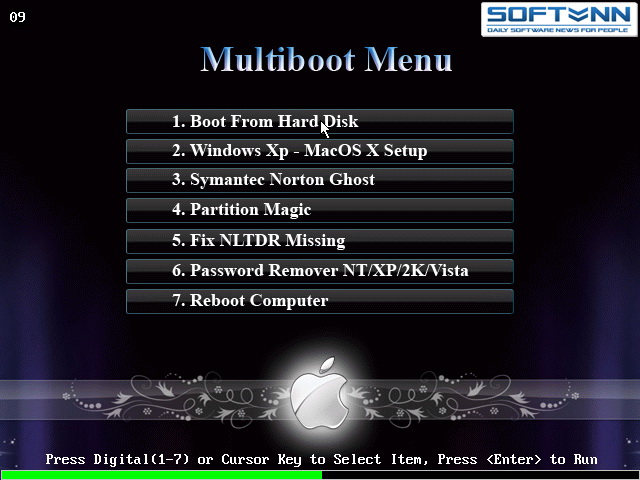 Windows xp sp3 mac os multiboot menu