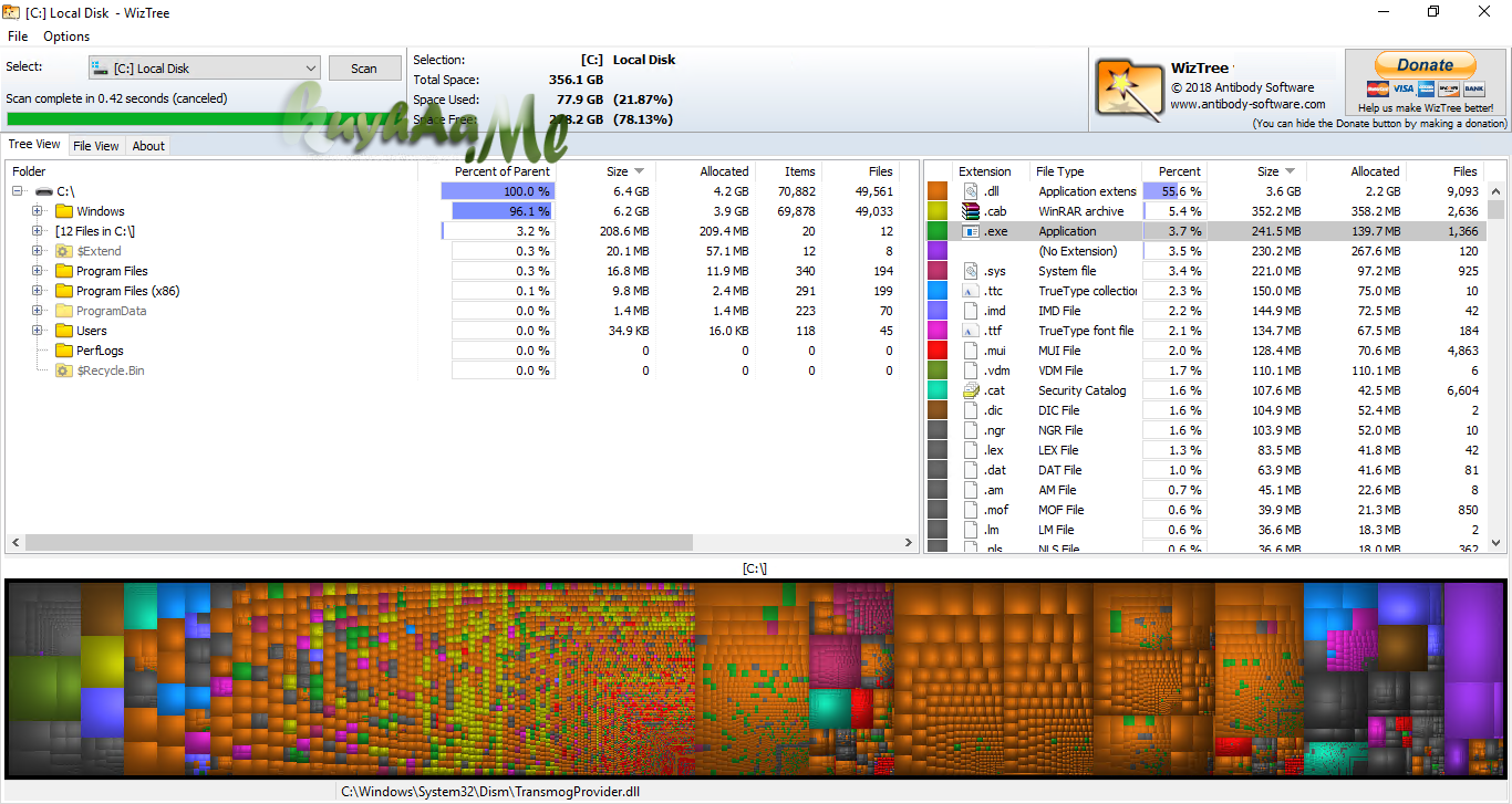 WizTree 3.23 Terbaru Gratis