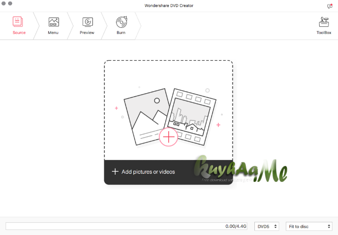 Wondershare DVD Creator 5.5.0 for MacOS