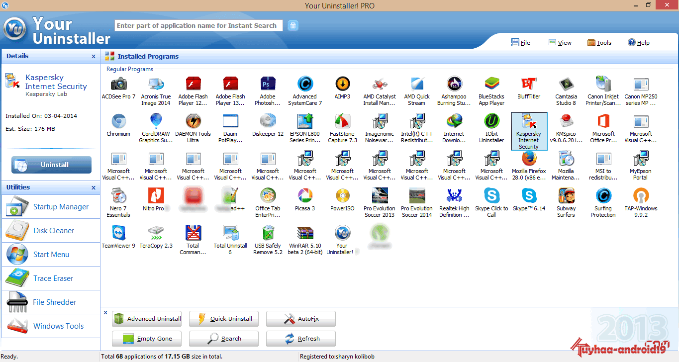 Your Uninstaller Pro 7.5.3.1287 Terbaru
